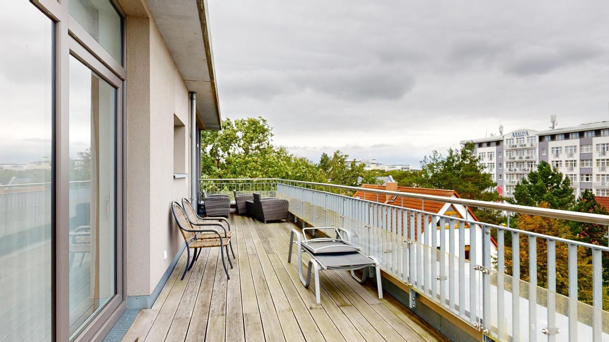 Duenenresort In Binz, Strandnahe Und Moderne Fewos Mit Balkon, Teilweise Mit Meerblick, Экстерьер фото